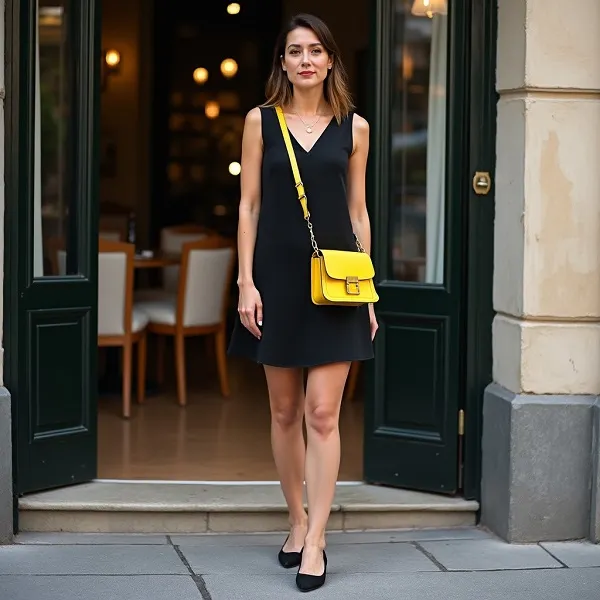 Accesorios Para Vestido Negro: Cómo Realzar tu Look con Estilo en 2024 156 accesorios para vestido negro corto