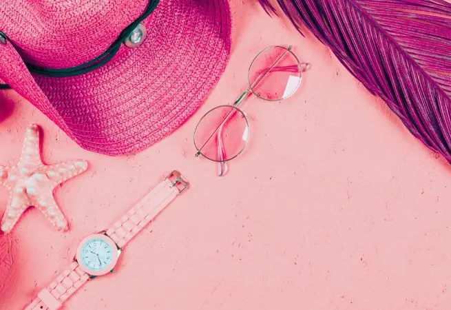 accesorios rosas consejos de estilo