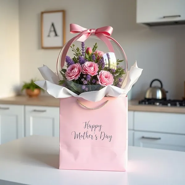 bolsas de regalo decoradas con globos