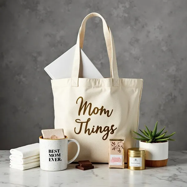 bolsas de regalo decoradas para mamá ideas