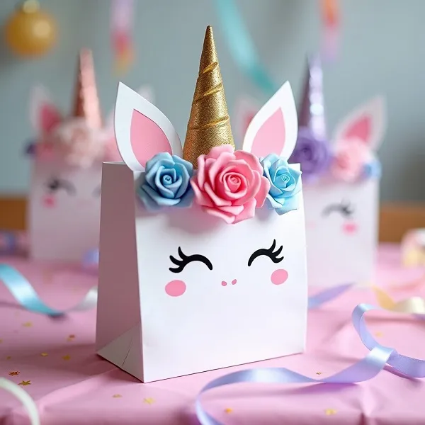 bolsas de regalo decoradas para niños