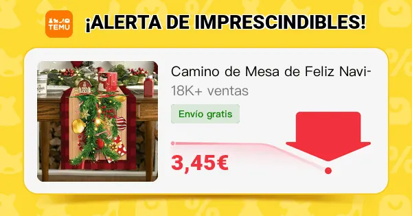 camino mesa feliz navidad