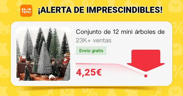 conjunto mini 12 arboles