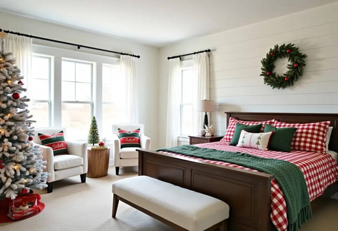 decoracion navideña para recamara ideas