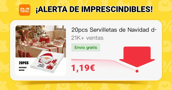 servilletas navidad gnomo